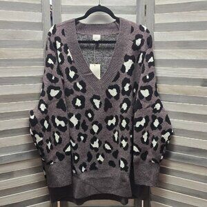 Women's V-Neck Tunic Sweater | A New Day | 2X